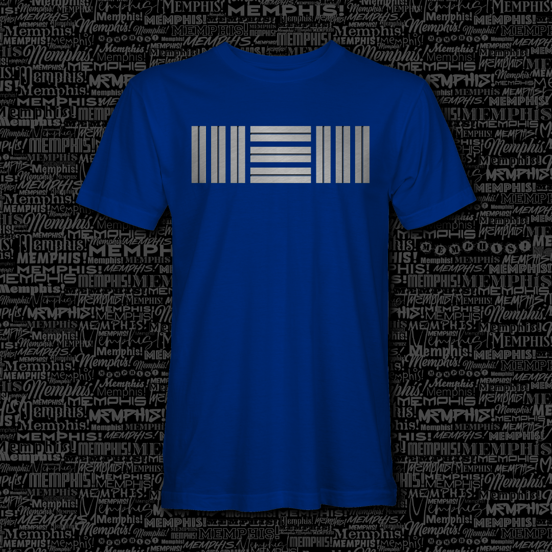MEM Airport Code (3-Bars) T-Shirt
